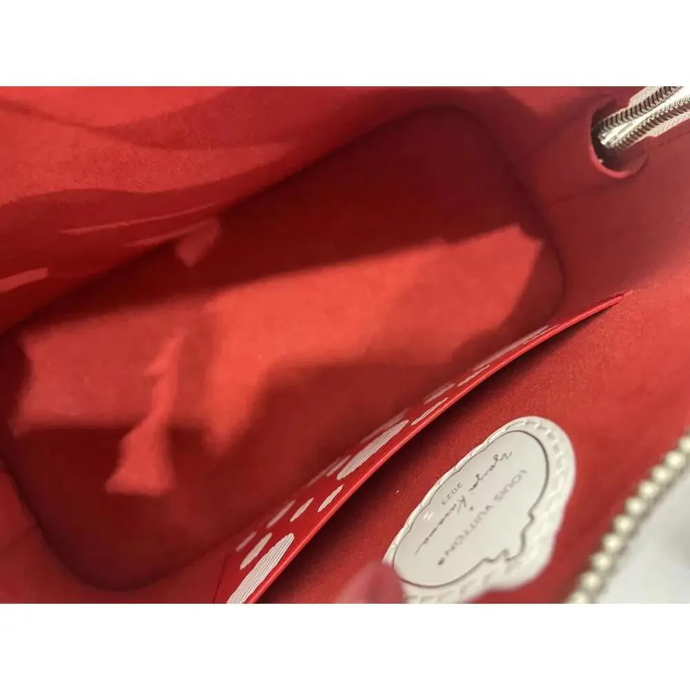 Louis Vuitton x YK White/Red Epi Alma BB - Picture 7 of 10